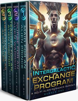 Intergalactic Exchange Program Books 1-4: A SciFi Alien Romance (Intergalactic Exchange Program #1-4)