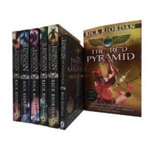 Percy Jackson 5 Books Collection and the Demigod Files / the Red Pyramid (Percy Jackson and the Olympians #1-5+)