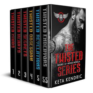 August Knights MC Box Set: Motorcycle Club Romance : Twisted Series - Books 1-5.5 by Keta Kendric