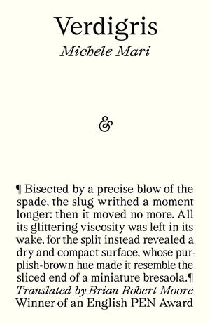 Verdigris by Michele Mari