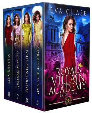 Royals of Villain Academy: Books 5 - 8 (Royals of Villain Academy #5-8)
