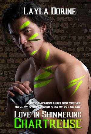 Love in Shimmering Chartreuse by Layla Dorine