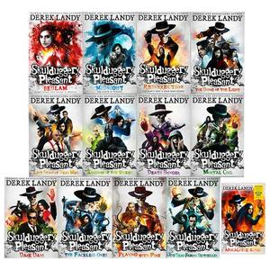 Skulduggery Pleasant 13 Books Collection Set (Skulduggery Pleasant #1-12+5.6)