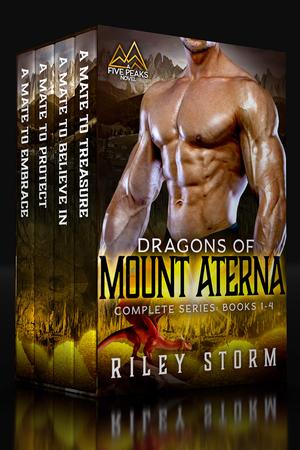 Dragons of Mount Aterna: Complete Series Books 1-4 (Dragons of Mount Aterna #1-4)