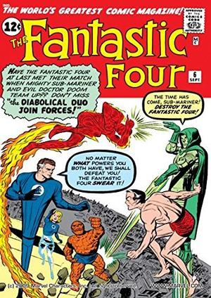 Fantastic Four (1961-1998) #6 (Fantastic Four (1961) #1)