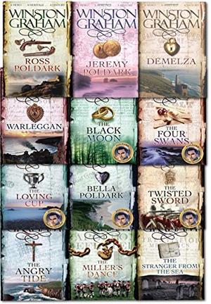 Winston Graham Poldark Series 12 Books Collection Set by Winston Graham