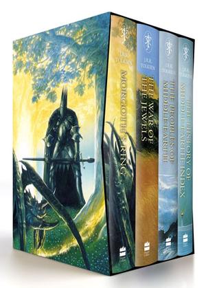 The History of Middle-earth (Boxed Set 4): Morgoth’s Ring, The War of the Jewels, The Peoples of Middle-earth & Index by J.R.R. Tolkien