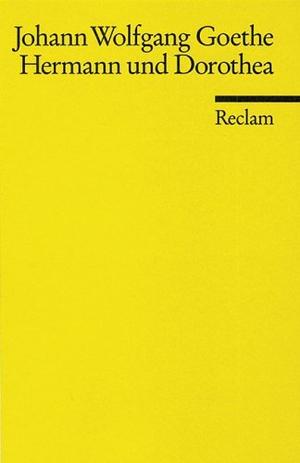 Hermann and Dorothea by Johann Wolfgang von Goethe
