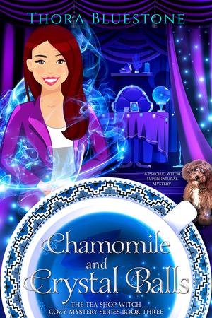 Chamomile and Crystal Ball by Thora Bluestone