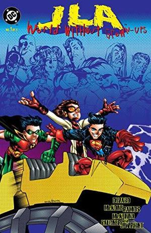JLA: World Without Grown-Ups (1998) #1 by Todd Dezago, Wayne Faucher, Humberto Ramos, Jason Wright, Paul Neary, Mark McKenna, Mike McKone