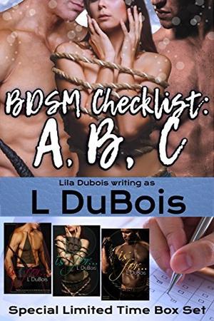 Checklist: A, B, C (BDSM Checklist #1-3)