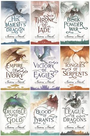 Temeraire Series 9 Books Set (Temeraire #1-9)