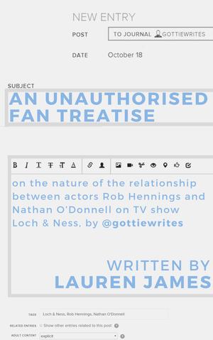 An Unauthorized Fan Treatise by Lauren James, Wren James