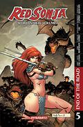 Red Sonja: Worlds Away, Vol. 5: End of the Road (Red Sonja: Worlds Away #5) by Erik Burnham