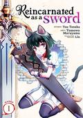 Reincarnated as a Sword (Manga) Vol. 1 (Tensei Shitara Ken Deshita Manga #1) by 棚架ユウ