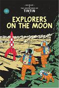 Explorers on the Moon by Hergé
