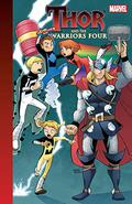 Thor and the Warriors Four (Thor and the Warriors Four #1-4) by Alex Zalben