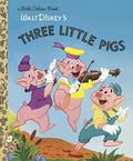 Walt Disney's Three Little Pigs  (A Little Golden Book) by Al Dempster