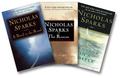 Nicholas Sparks Love Stories Three Book Set  (A Bend In The Road, The Rescue, Message In A Bottle) by Nicholas Sparks