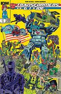 Transformers vs. G.I. Joe Vol. 1 (Transformers vs. GI Joe Scioli #1) by Tom Scioli