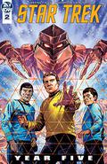 Star Trek: Year Five #2 (Star Trek: Year Five #2) by Stephen Thompson