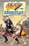 Groo vs. Conan (Groo vs. Conan #0-3) by Sergio Aragonés