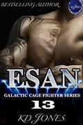 Esan (Galactic Cage Fighters #13) by K.D. Jones
