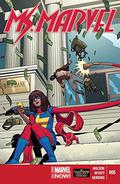Ms. Marvel  (2014-2015) #6 (Ms. Marvel 2014 #6) by Jacob Wyatt