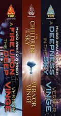 The Zones of Thought Series: A Fire Upon the Deep, The Children of the Sky, A Deepness in the Sky (Zones of Thought #1-3) by Vernor Vinge