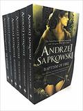 Witcher Series 6 Books Set Collection (The Witcher #0.5+0.7, 1-4) by Andrzej Sapkowski