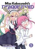 Miss Kobayashi's Dragon Maid, Vol. 5 (Kobayashi-san Chi no Maid Dragon #5) by クール教信者