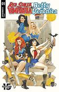 Red Sonja & Vampirella Meet Betty & Veronica #1 (Red Sonja & Vampirella Meet Betty & Veronica #1) by Maria Laura Sanapo