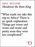 Henderson the Rain King by Saul Bellow