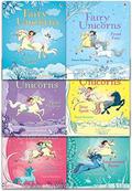 Usborne Fairy Unicorns Collection 6 Books Set by Zanna Davidson  (Star Spell, Frost Fair, Enchanted River, Wind Charm, Cloud Castle, Magic Forest) by Zanna Davidson