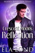 Crescent Moon's Reflection by Ela Lond