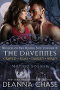 The Davennes: Wolves of the Rising Sun, Vol 2 Box Set (Wolves of the Rising Sun #4-7) by Kenzie Cox