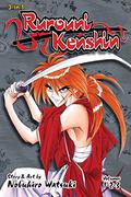 Rurouni Kenshin  (3-in-1 Edition), Vol. 1: Includes vols. 1, 2  3 (Rurouni Kenshin 3-in-1 Edition #1) by Nobuhiro Watsuki