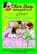 The Green Toenails Gang (Olivia Sharp, Agent for Secrets #4) by Mitchell Sharmat