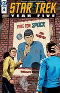 Star Trek: Year Five #4 (Star Trek: Year Five (Single Issues) #4) by Martin Coccolo