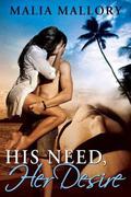 His Need, Her Desire (Dominating BDSM Billionaires #1) by Malia Mallory