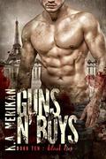 Guns n' Boys: Black Lies (Book 10) (gay dark mafia romance) by K.A. Merikan