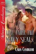 Love Under Two Navy SEALs by Cara Covington