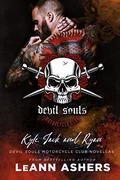 Kyle, Jack, & Ryan: Devil Souls MC Novellas by LeAnn Ashers