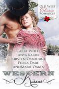 Western Kisses: Old West Christmas Romances (Brides of Beckham #9) by Anya Karin