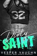 Dirty Saint: A Secret Baby Sports Romance by Vesper Vaughn