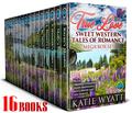 True Love Sweet Western Tales of Romance: 16 Books by Katie Wyatt