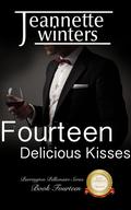 Fourteen Delicious Kisses (The Barrington Billionaires #14) by Jeannette Winters