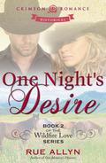 One Night's Desire (Wildfire Love #2) by Rue Allyn