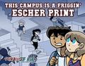 Dumbing of Age, Volume 1: This Campus is a Friggin' Escher Print (Dumbing of Age #1) by David Willis