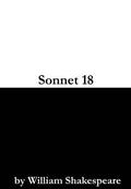 Sonnet 18 by William Shakespeare
